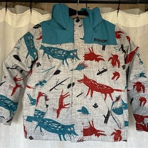 Boys Burton Grow with You Boys Reversible North Face Puffer Jacket. Size 5/6.